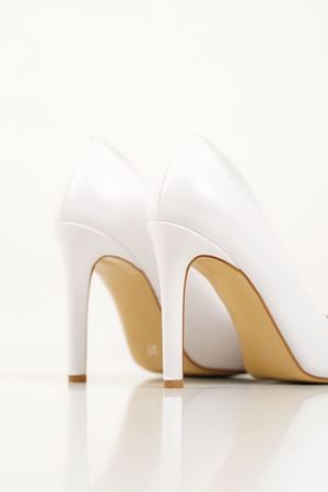Kadın Stiletto Topuklu Ayakkabı - Beyaz
