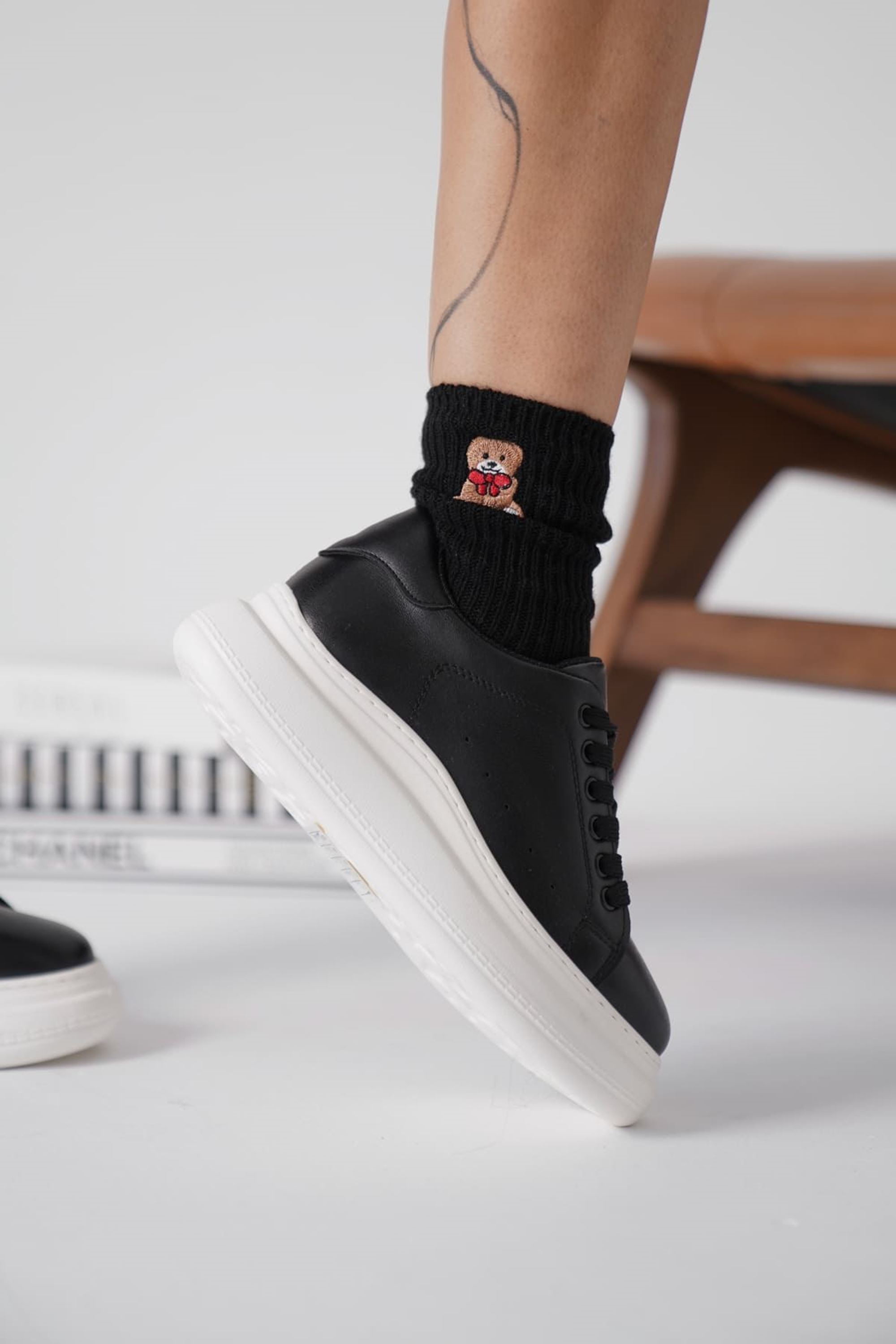 Raveo Kadın Spor Ayakkabı Sneaker - Siyah