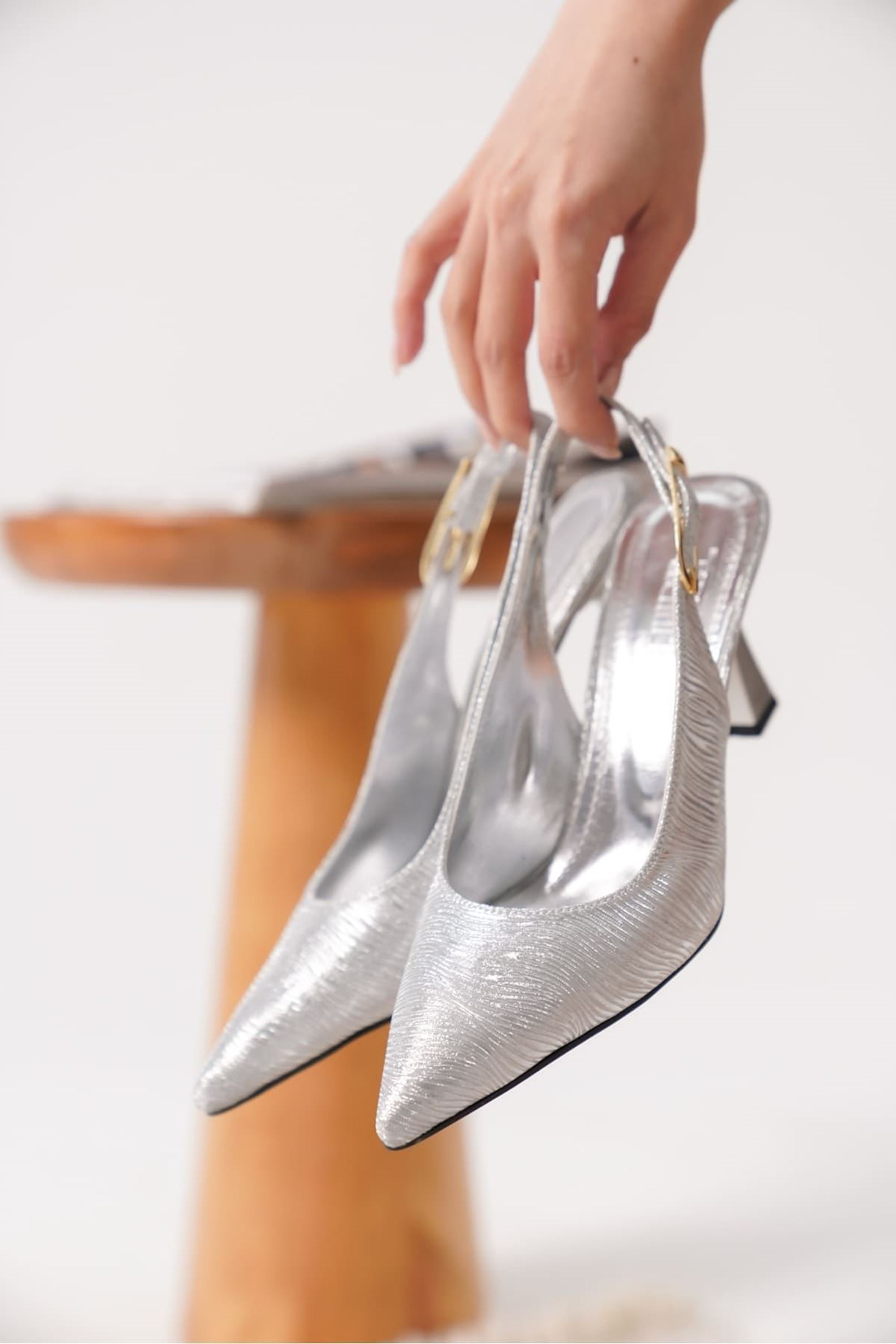 Toptan Kadın Topuklu Ayakkabı RPV20MS01K