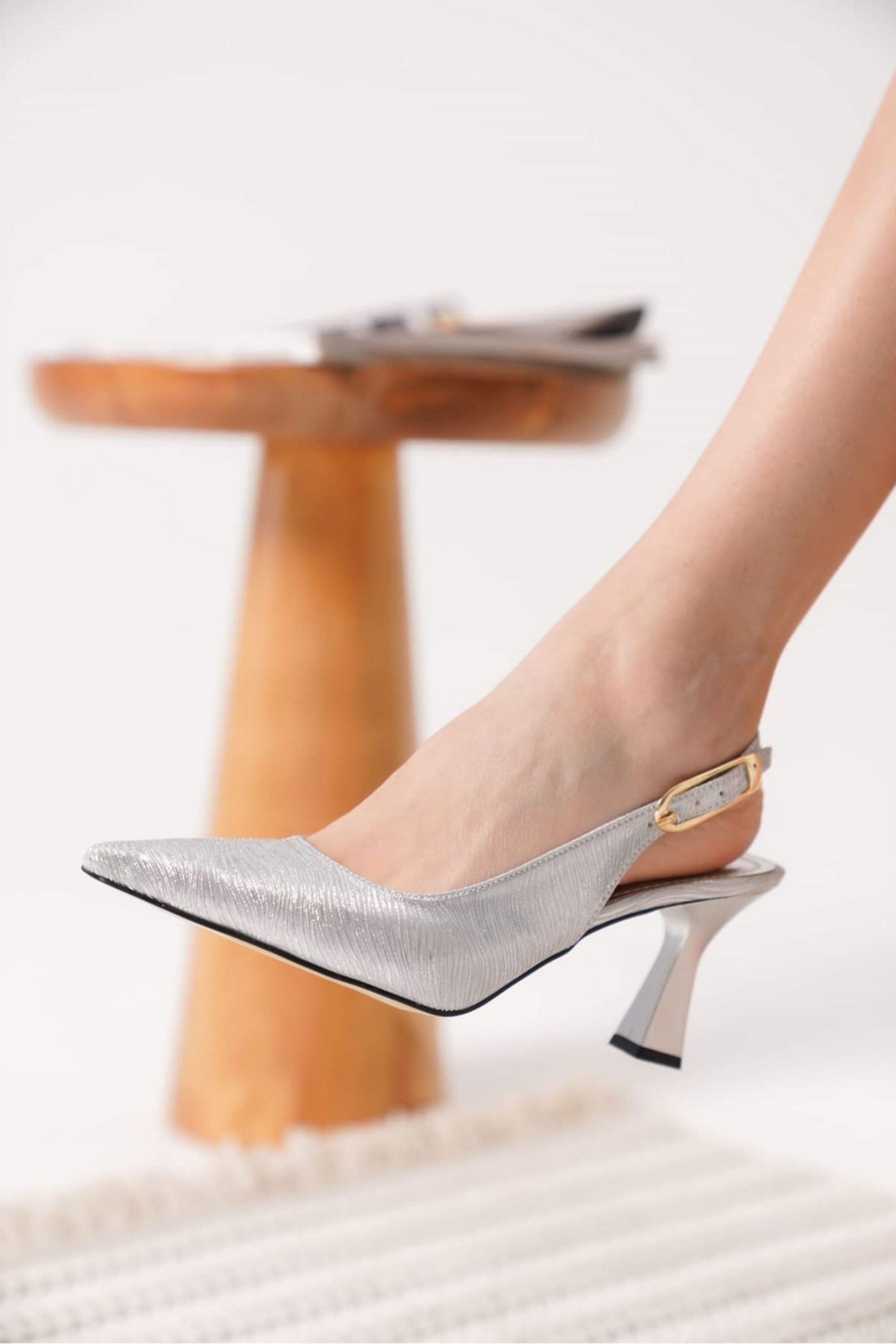 Toptan Kadın Topuklu Ayakkabı RPV20MS01K