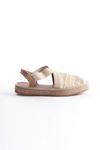 Kadın Yazlık Espadril Sandalet Ayakkabı - Ten